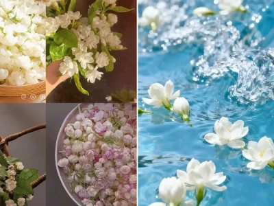 Tuyển tập hình nền hoa nhài đẹp cho điện thoại máy tính