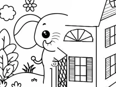 Tuyển tập tranh trắng đen cho bé tập tô màu sáng tạo